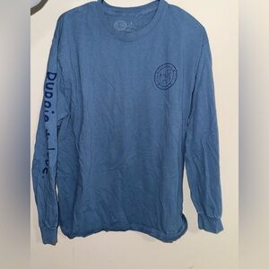 Puppie Love MD Blue Long Sleeve Shirt